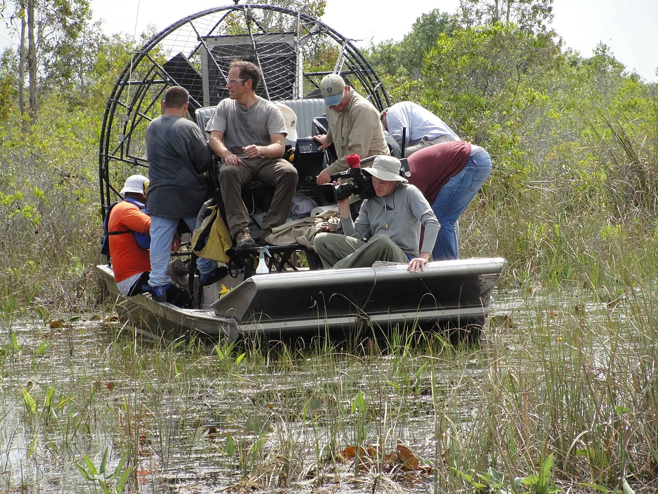 Boot marsh people photo