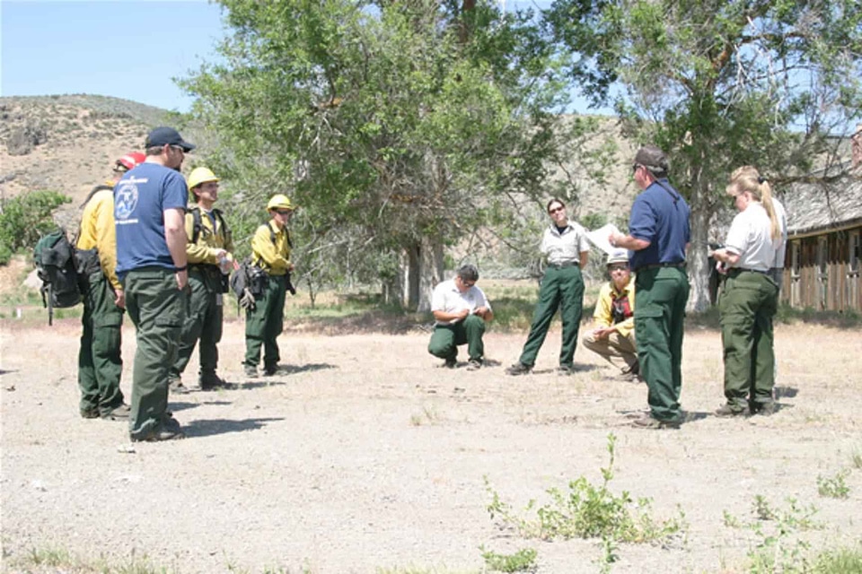 Bearing debriefing drill