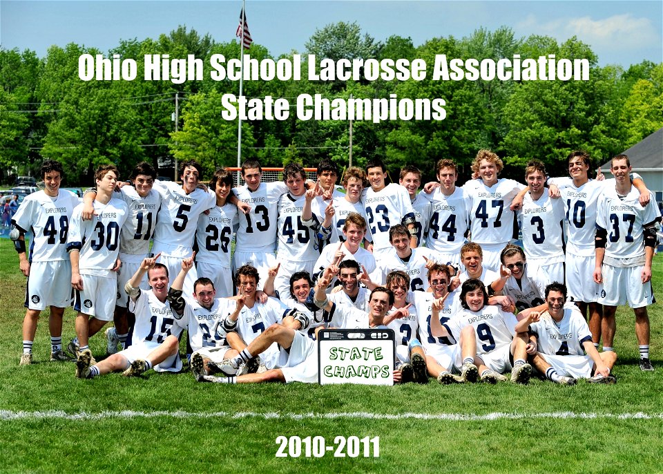 OHSLA State Champions State Champ Sign