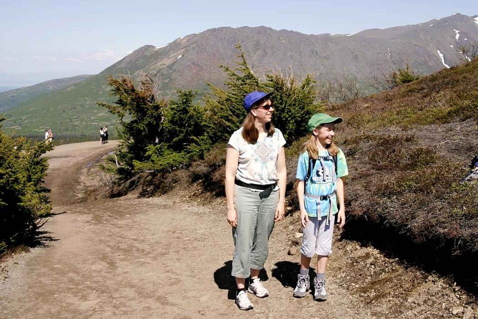 Female Child nature woman