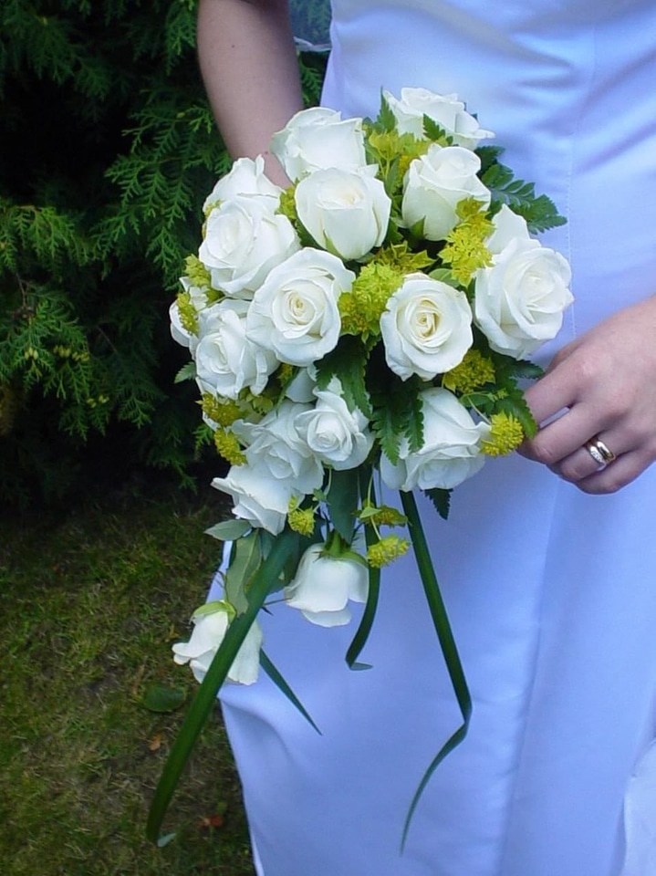 Bouquet wedding white
