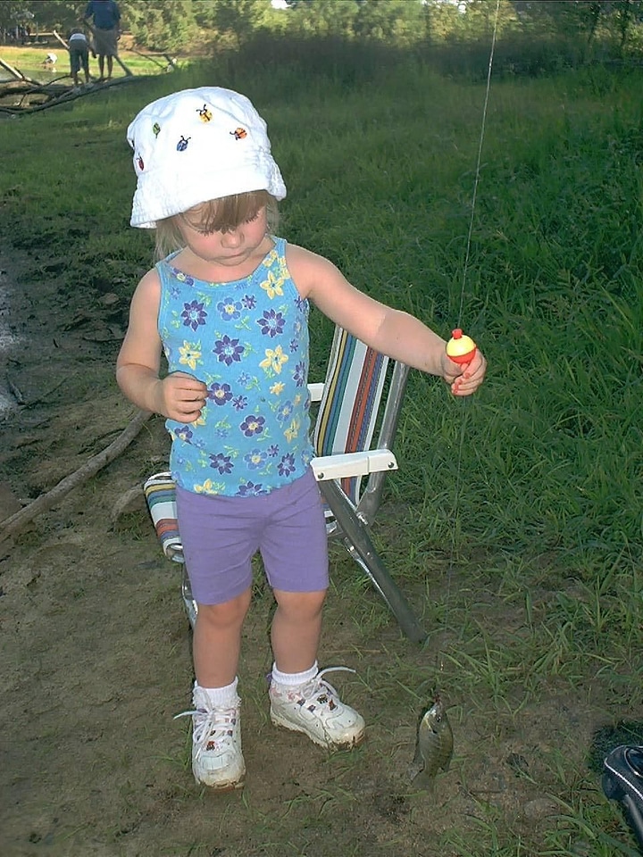 Female Child fish little