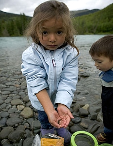 Babies playing 