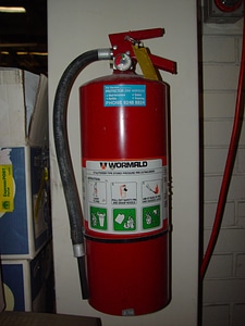 Art dust extinguisher