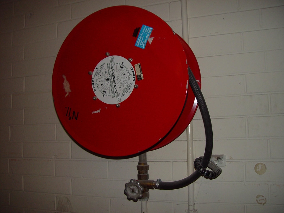 Fire fire hose red