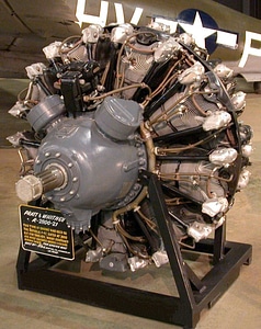 Motor radial radial engine