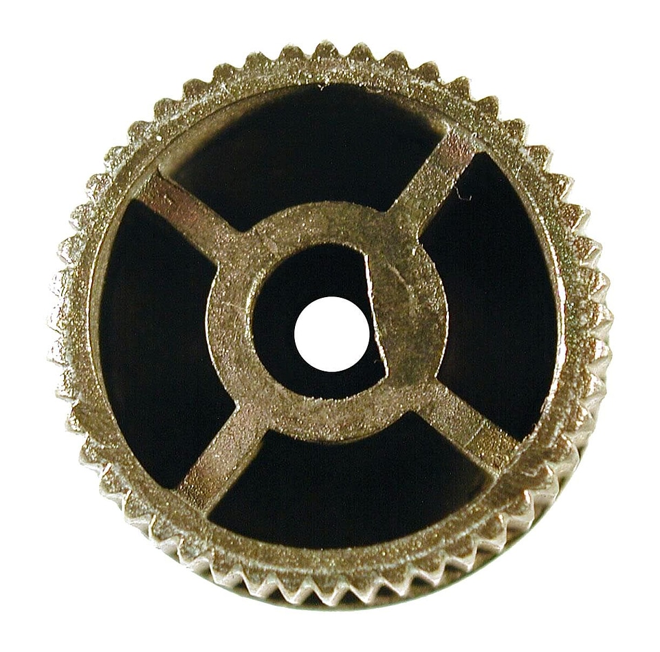 Gear metal metallic