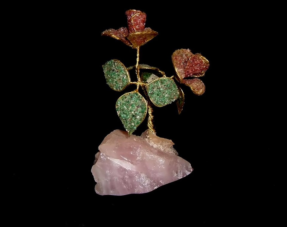 Crystal object pink