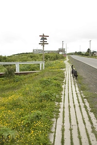 Cross Section road stock