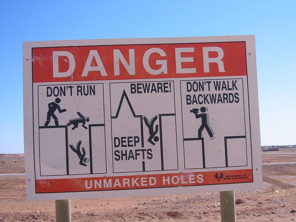 Danger hazard shield