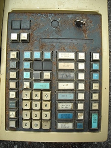 Cash cash register electronics