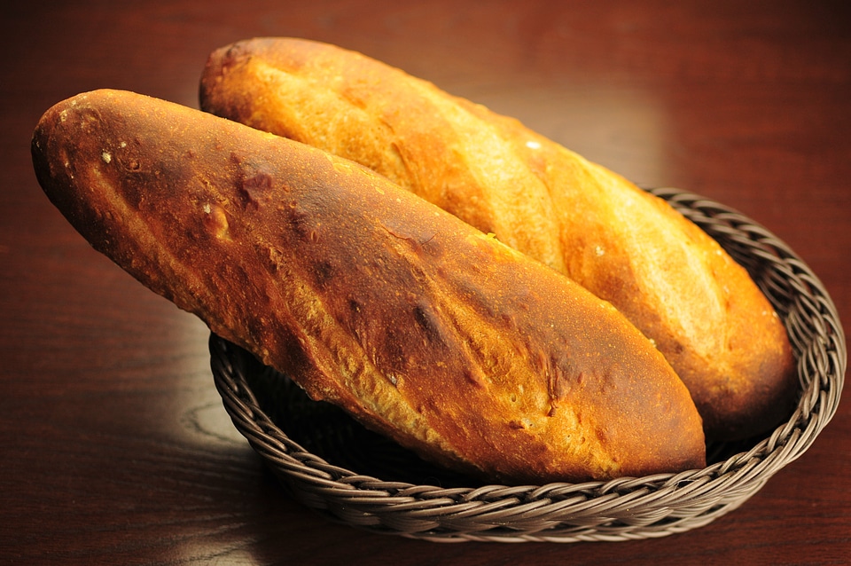 Homemade bread french bread Free photos