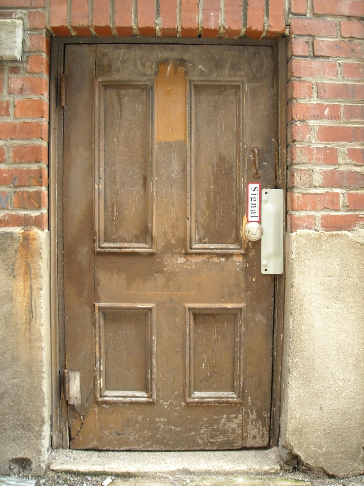 Ancient doorway wooden