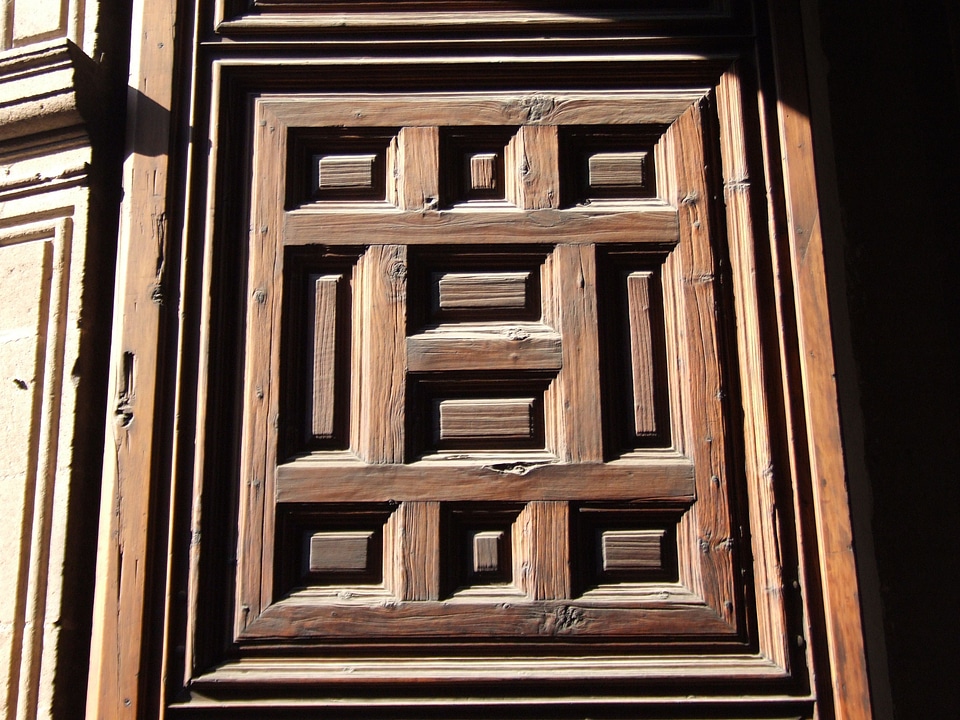 Doorway wooden 