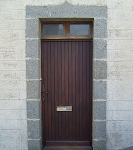 Ancient doorway stone