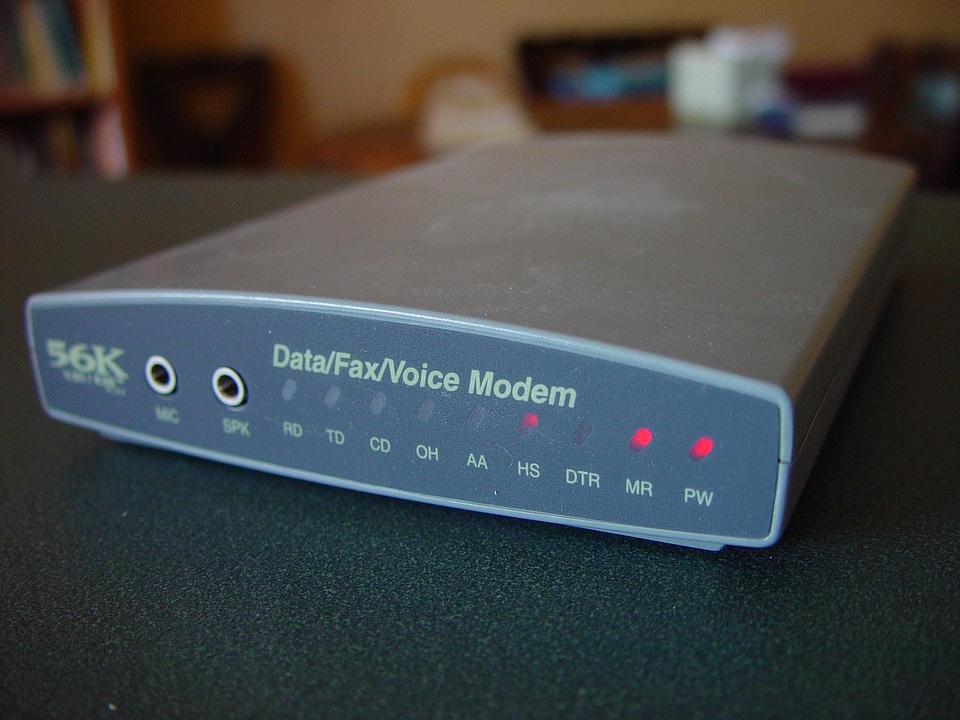 Exterior modem serial