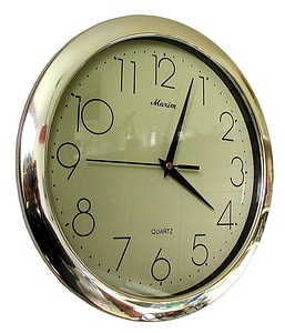 Clock detailed image