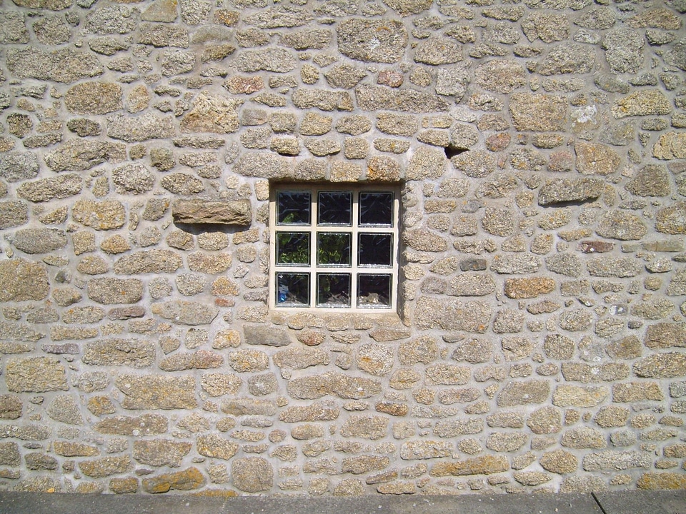 Ancient rock window