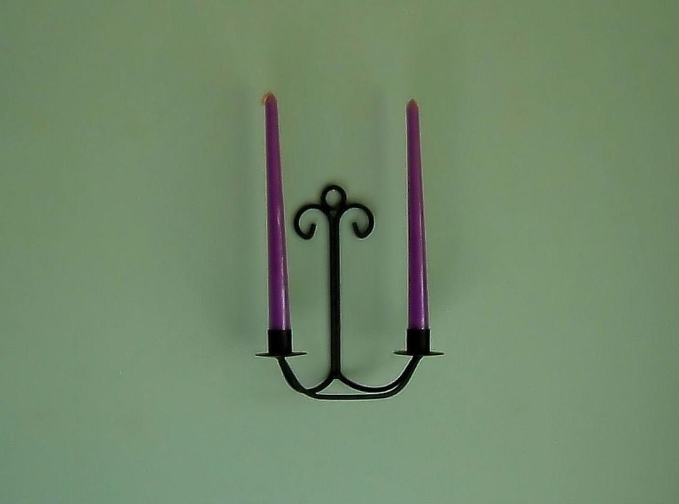 Candle sticks wall