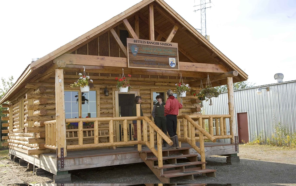 At Home station wooden
