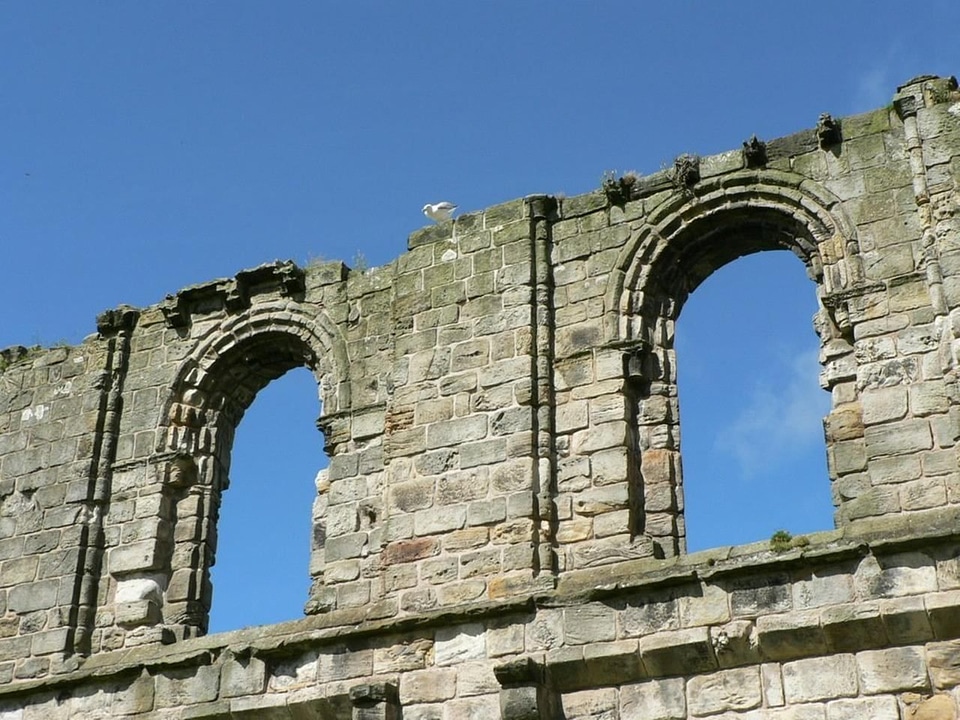 Ancient cathedral window
