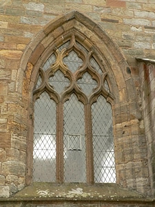 Ancient church window