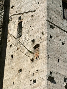 Architecture city tower