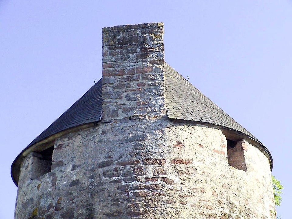 Ancient building tower