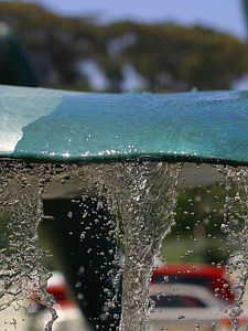 Aquarium fountain 