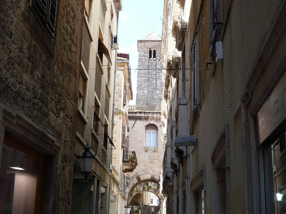 Ancient city narrow