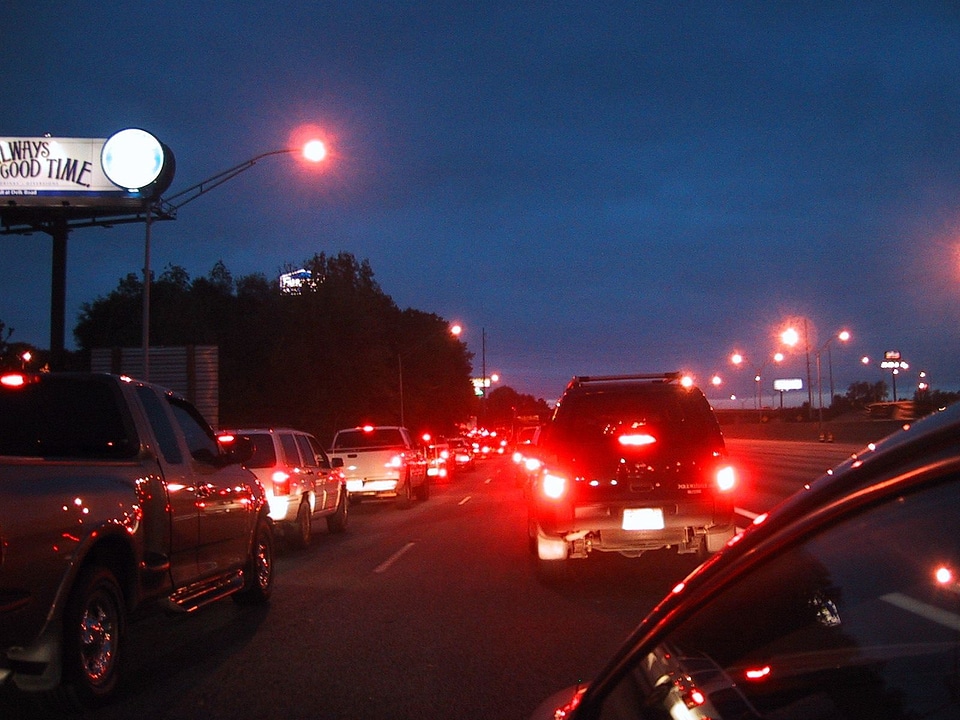 Gridlock traffic 