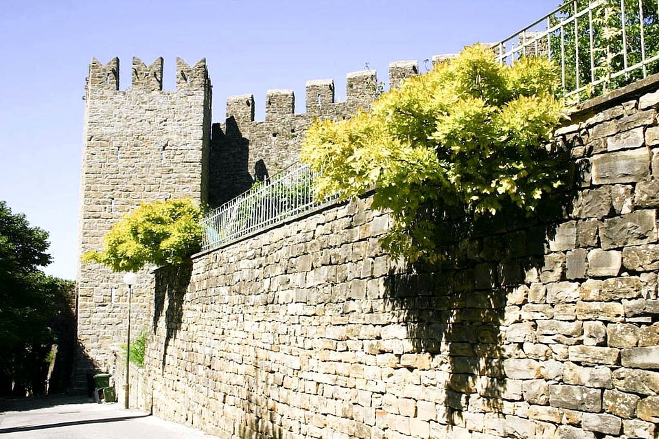 Ancient fortress wall