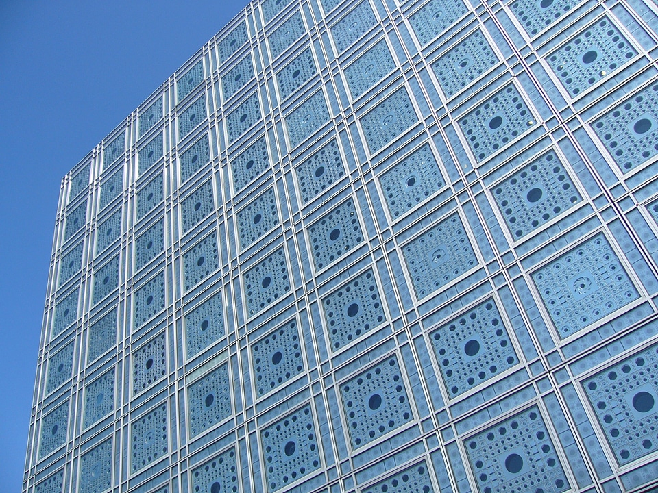 Paris architecture arabic