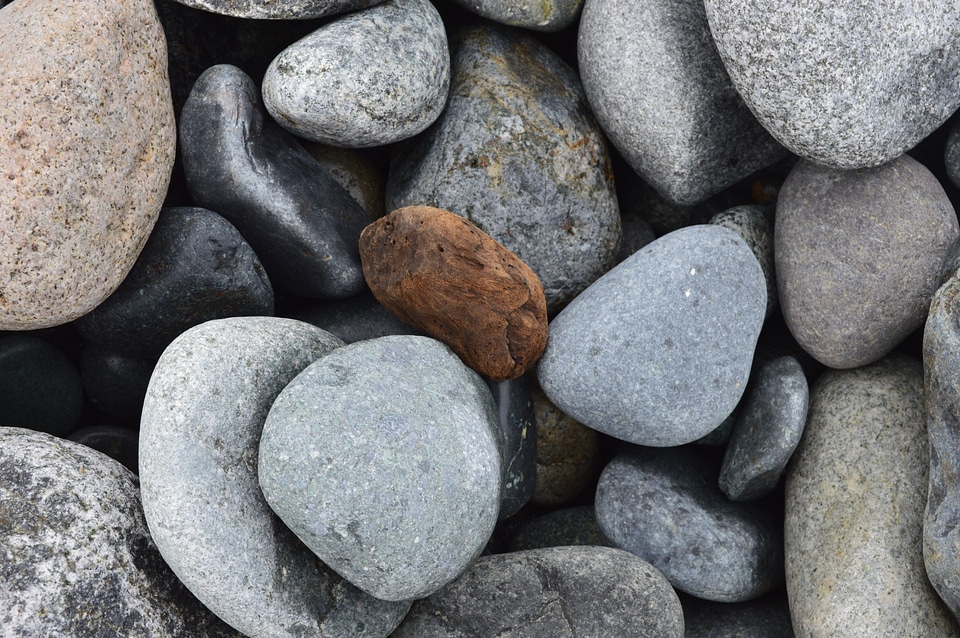 Mountains coast stone