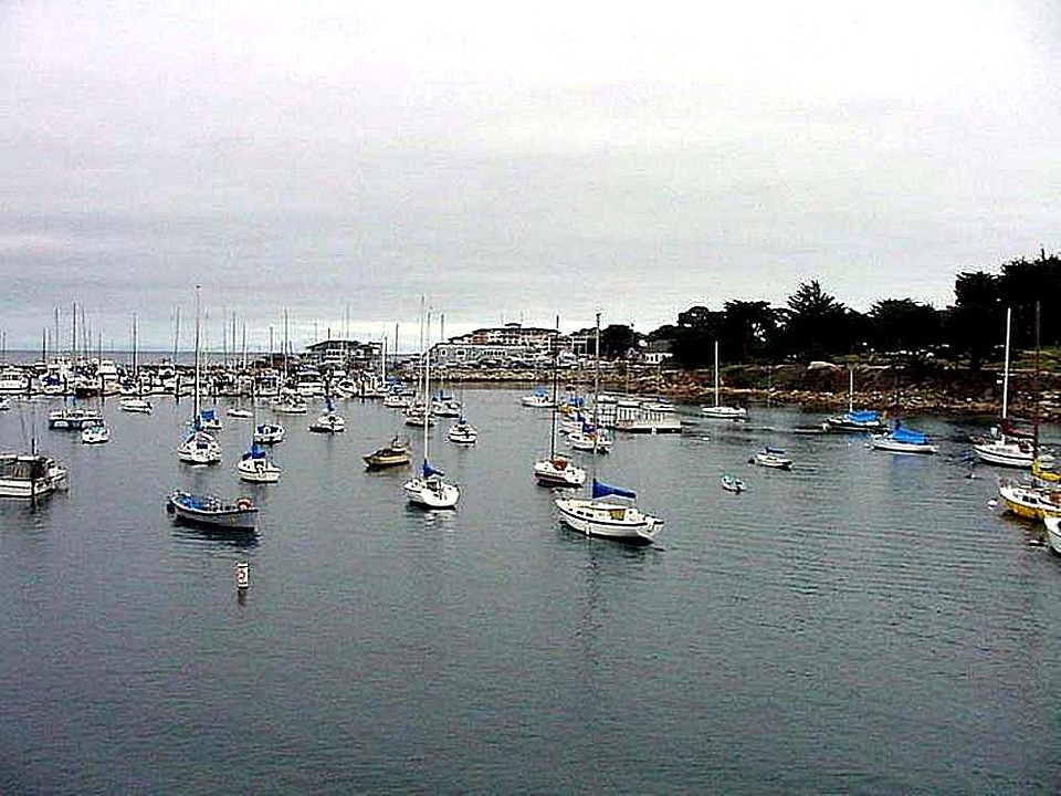 Boats harbor water