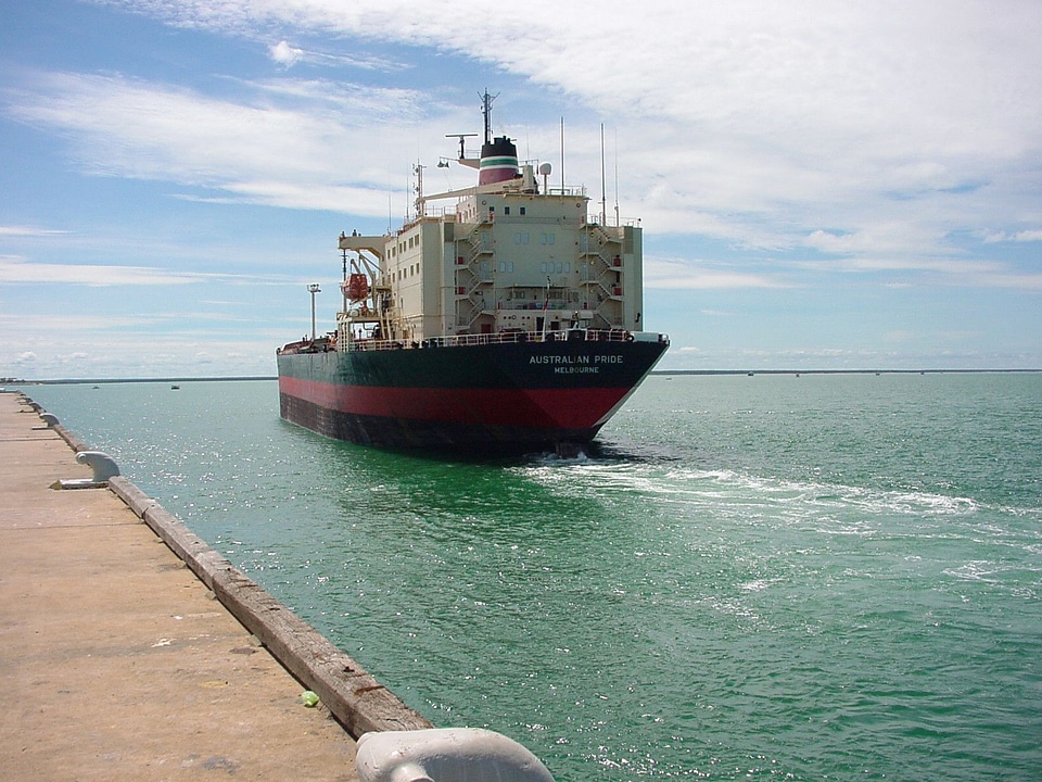 Australian cargo post