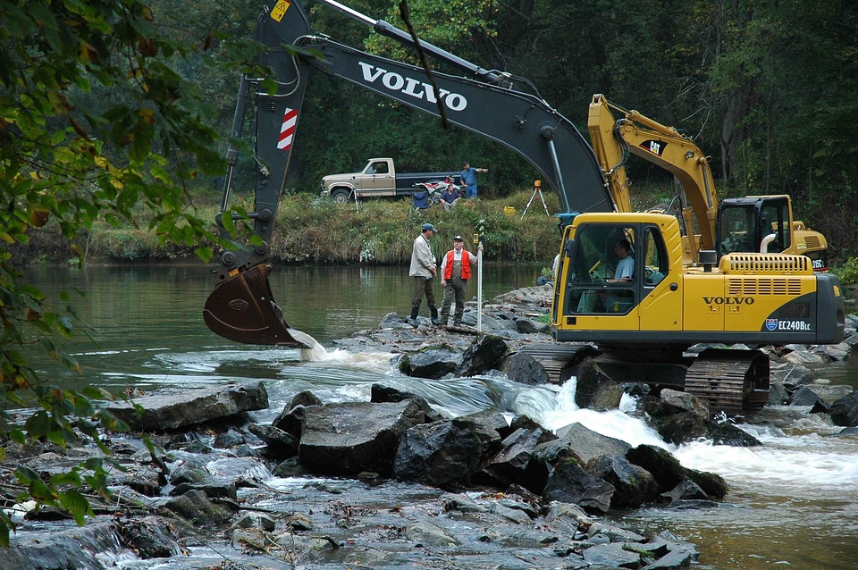 Remove river stones photo