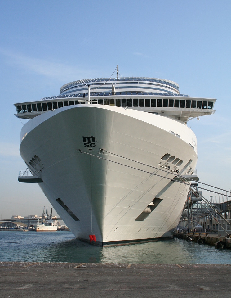 Vacations sea boat photo