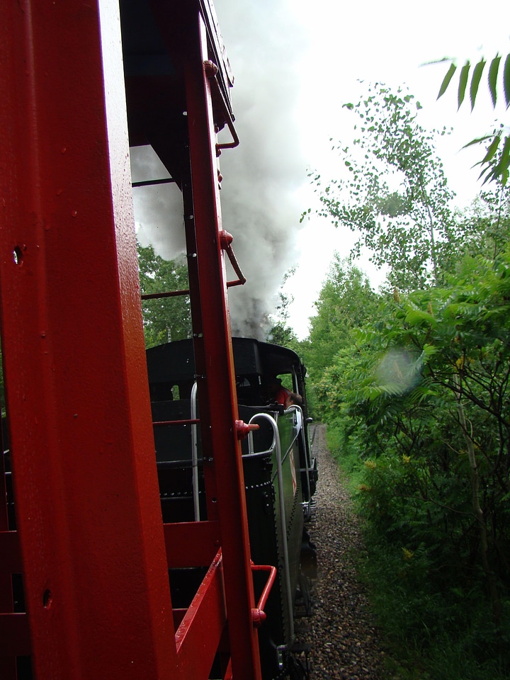 Promenade steam train