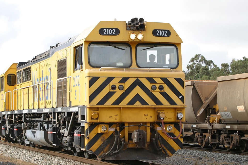 Diesel locomotive photo