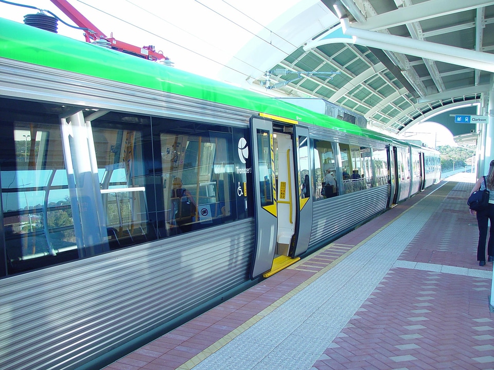 Close doorway train