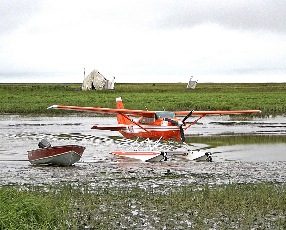 Airplane hydroaeroplane 