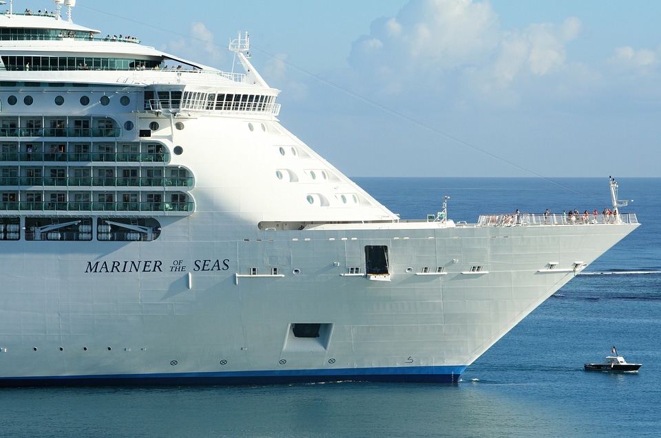 Vacations boat ocean