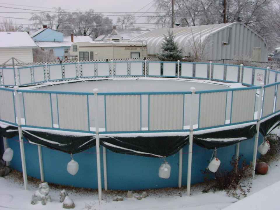 Above background pool