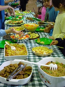 Buffet vegetarian 