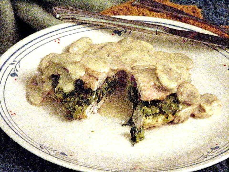 Agaric chicken mushroom sauce