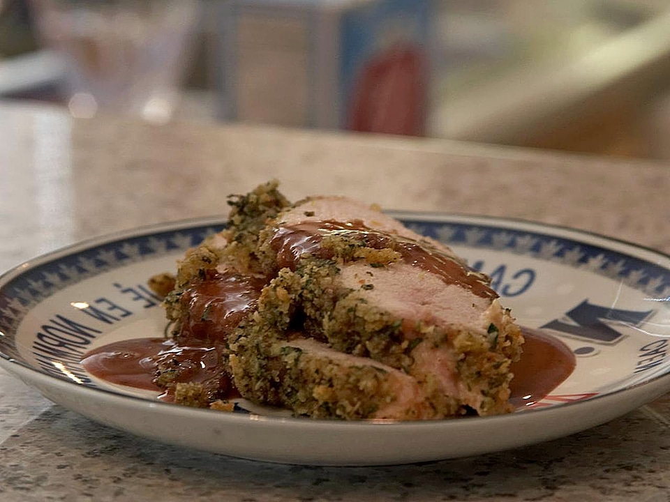 Cuisine dinner dish