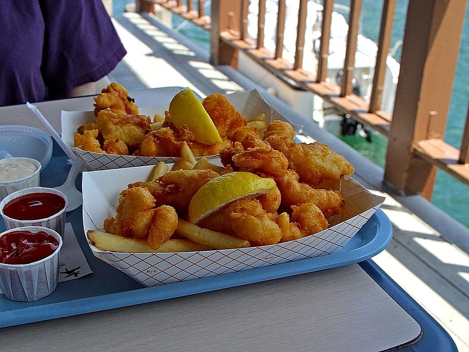 Fish french french fries