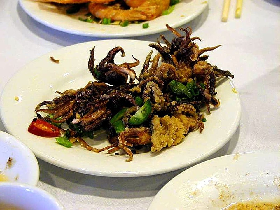 Dim Sum food squid