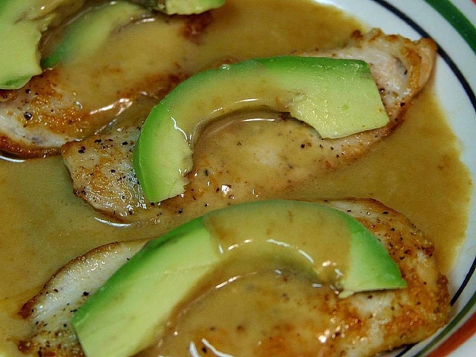 Chicken cream cream sauce